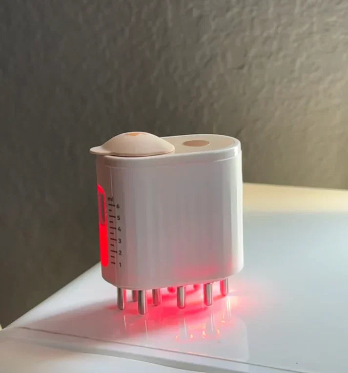 OURANEST™ - RED LIGHT THERAPY ELECTRIC SCALP MASSAGER AND HAIR OIL APPLICATOR